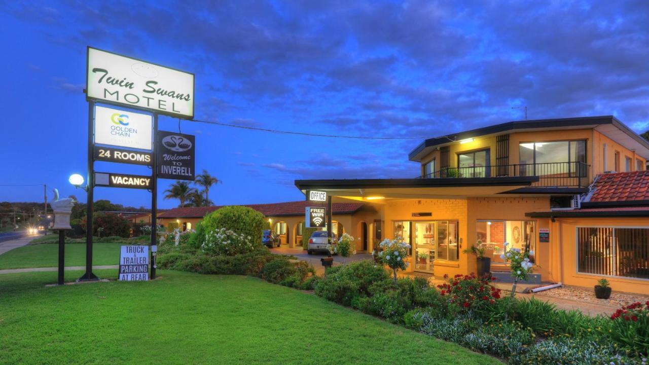 Twin Swans Motel Inverell Dış mekan fotoğraf